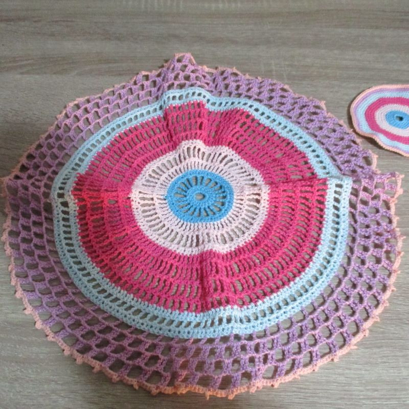 Salvamanteles y posavasos rosa