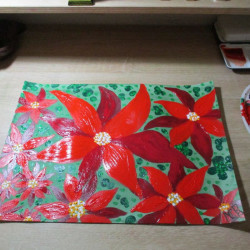 Lámina de acrílico "Floral"