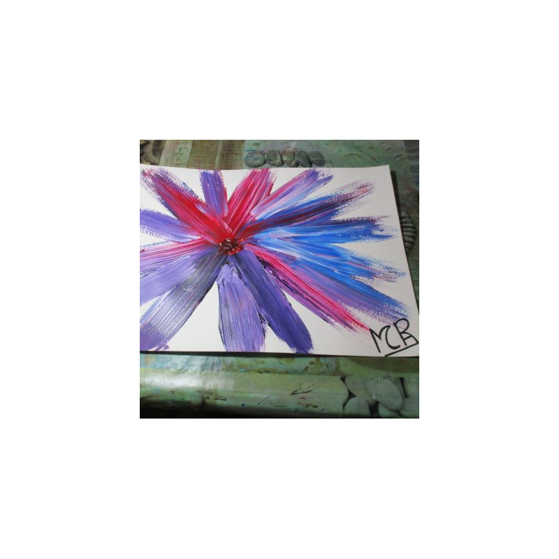 Lámina de acrílico "Flor 1"