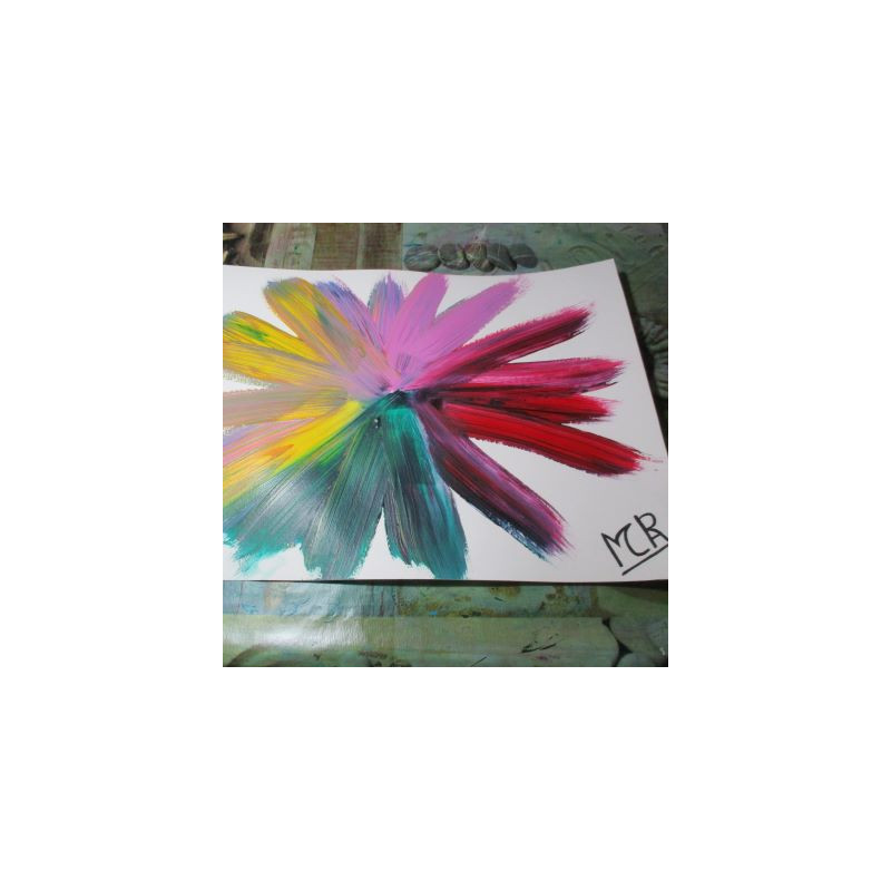 Lámina de acrílico "Flor 4"