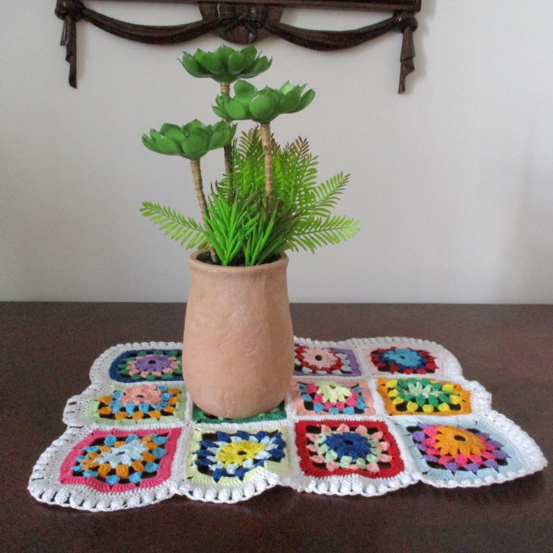 Tapete Patchwork con estrellas