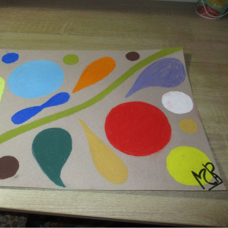 Lámina de pastel "GEOMETRÍA"