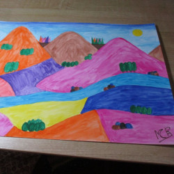 Montaña de color 2