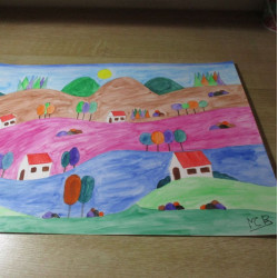 Montaña de color 3