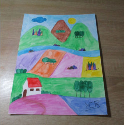 Montaña de color 4