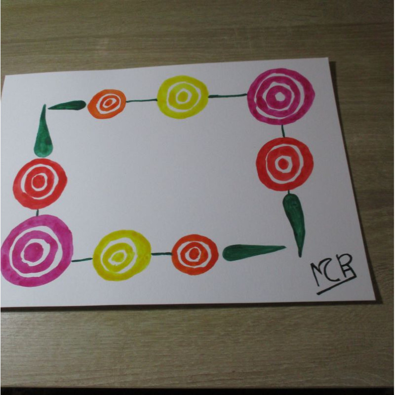 Tarjeta gigante de acuarela 8