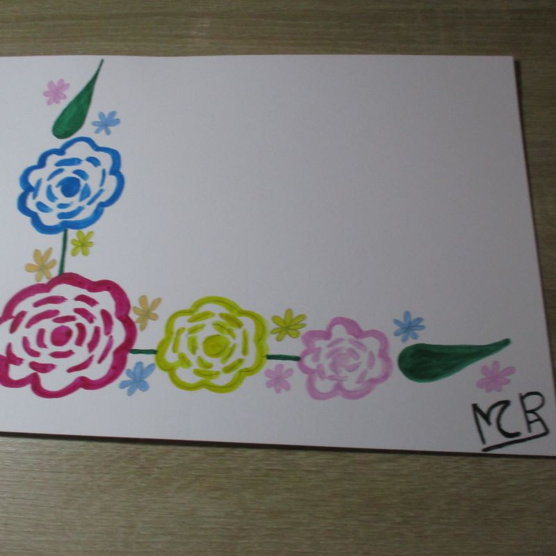 Tarjeta gigante de acuarela 9