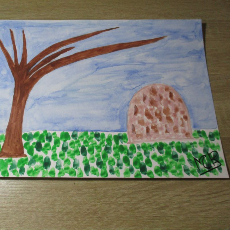 Lámina de acuarela "Palleiro 2"