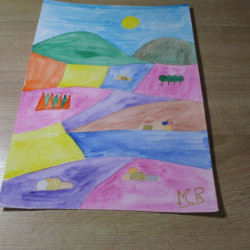 Montaña de color 9