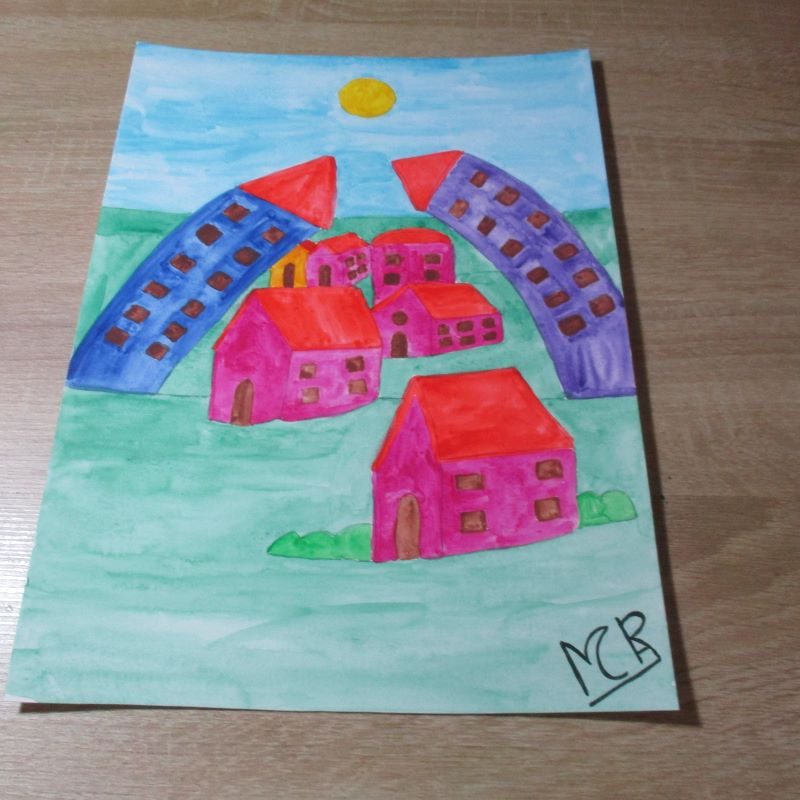 Lámina de acuarela "C"