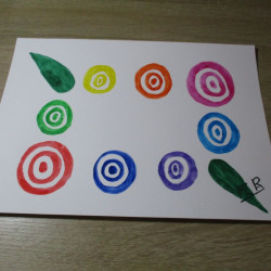 Tarjeta gigante de acuarela 14