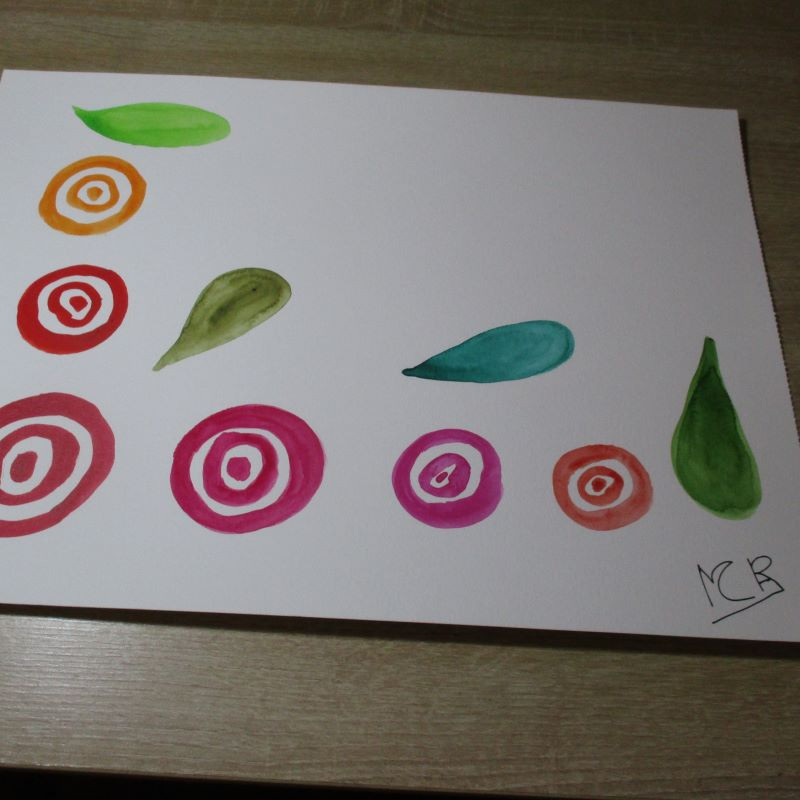 Tarjeta gigante de acuarela 15