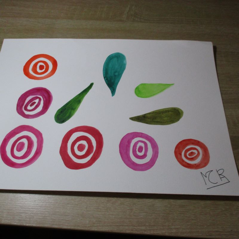 Tarjeta gigante de acuarela 16