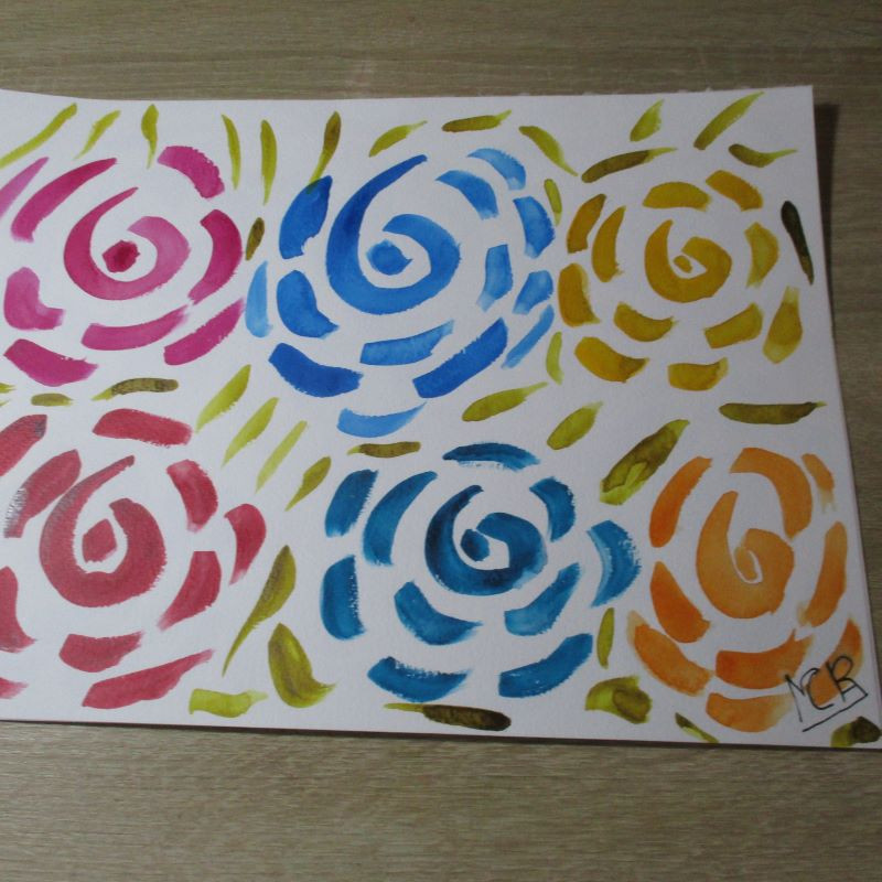 Conjunto floral 8