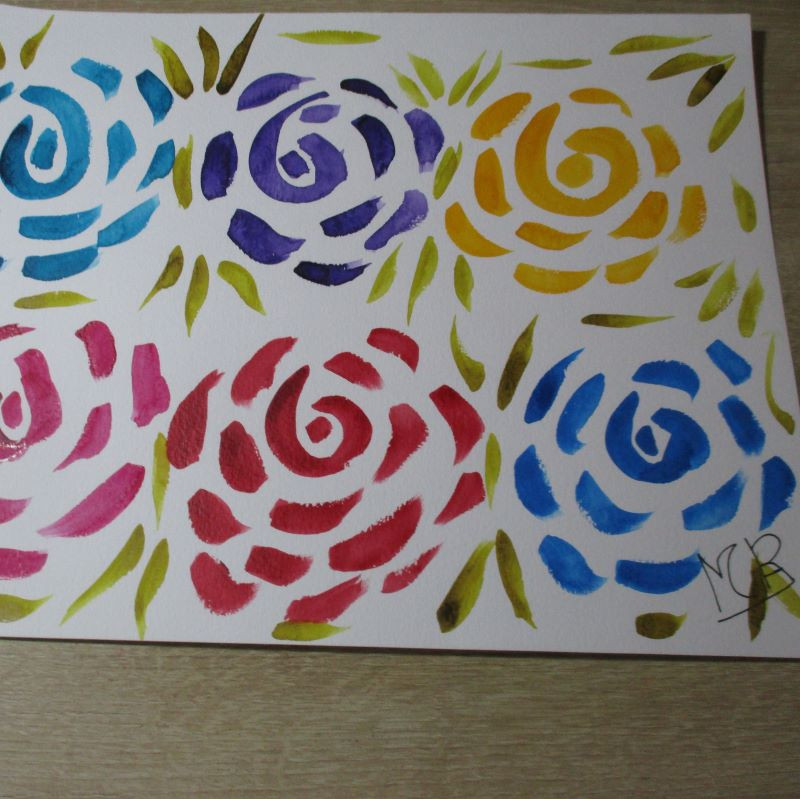Conjunto floral 9