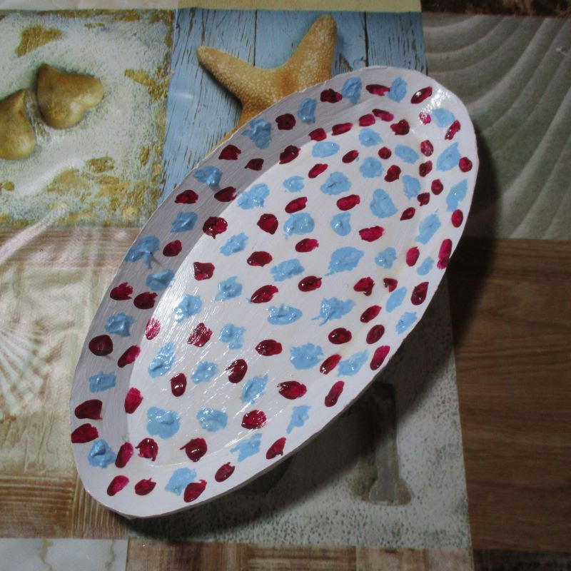 Plato de cerámica ovalado 2