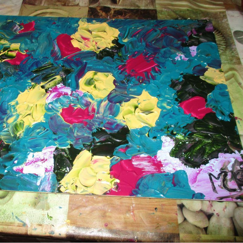 Flores abstractas