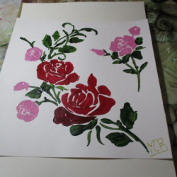 Pintura de flores 1