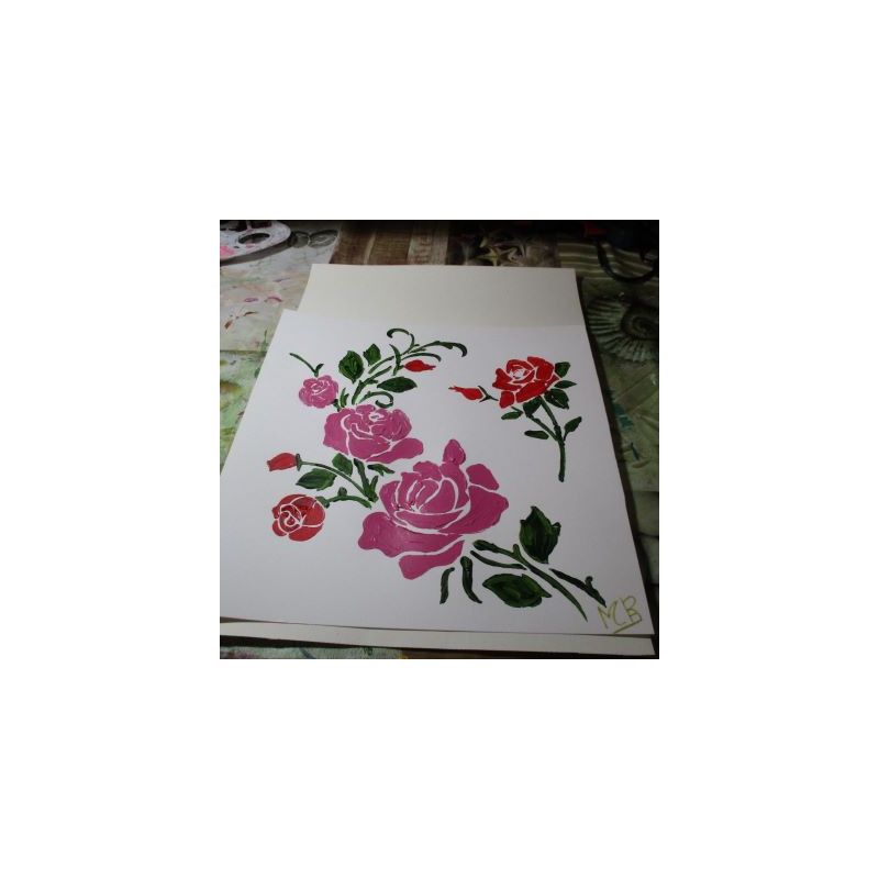 Pintura de flores 3