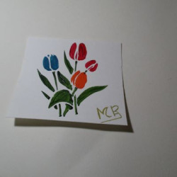 Pintura de flores 10