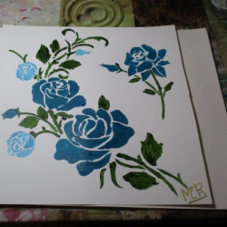 Pintura de flores 17