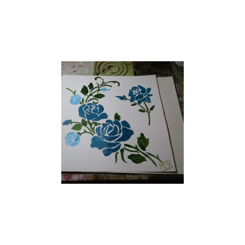 Pintura de flores 17