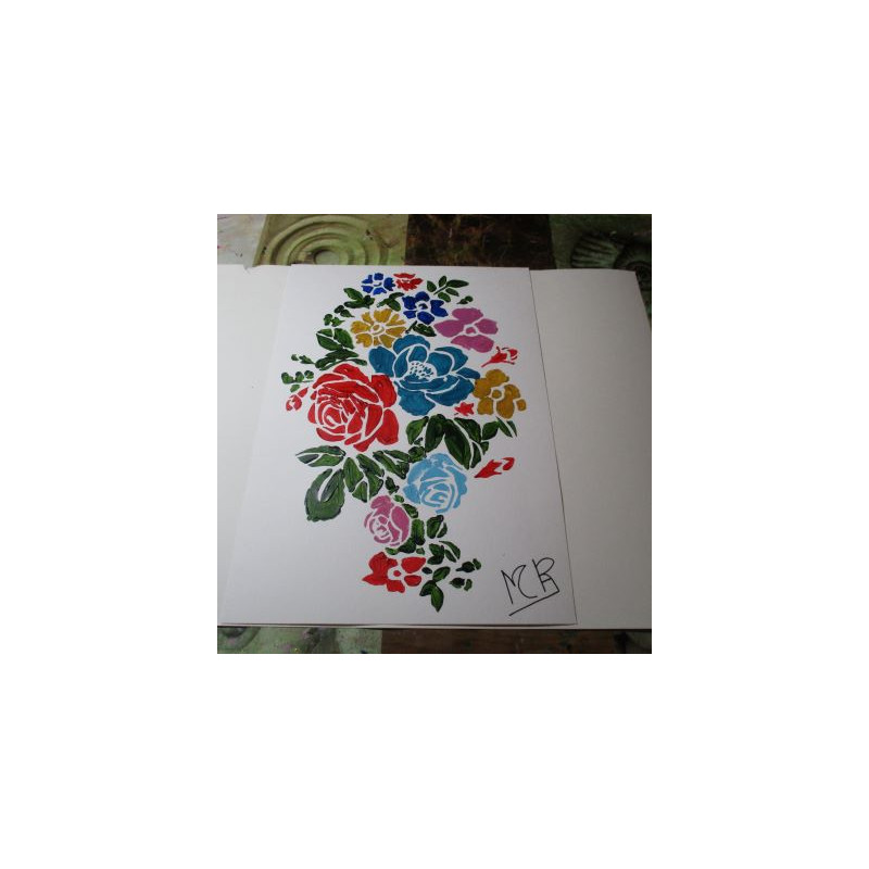 Pintura de flores 19