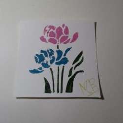 Pintura de flores 21