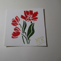Pintura de flores 22