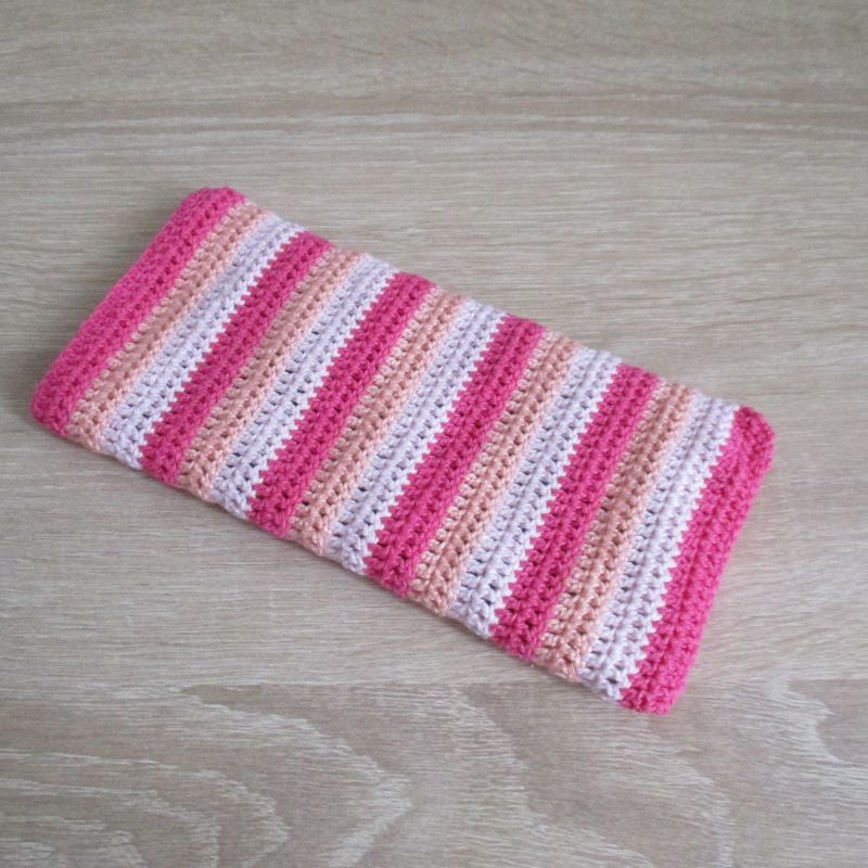 funda móvil tonos rosas