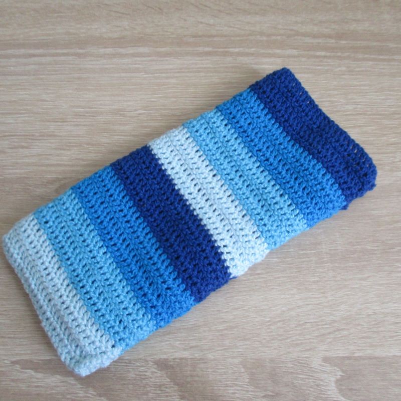 funda móvil tonos azules