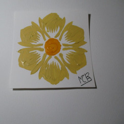 Flor original de acrílico 50