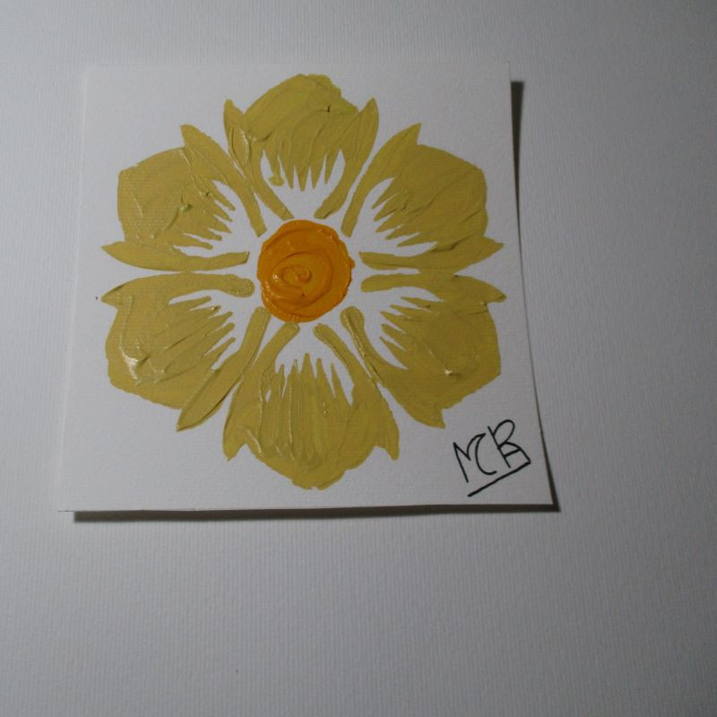 Flor original de acrílico 50