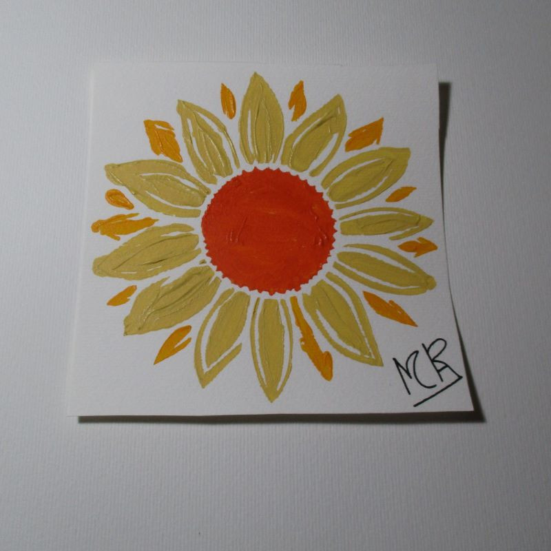 Flor original de acrílico 53