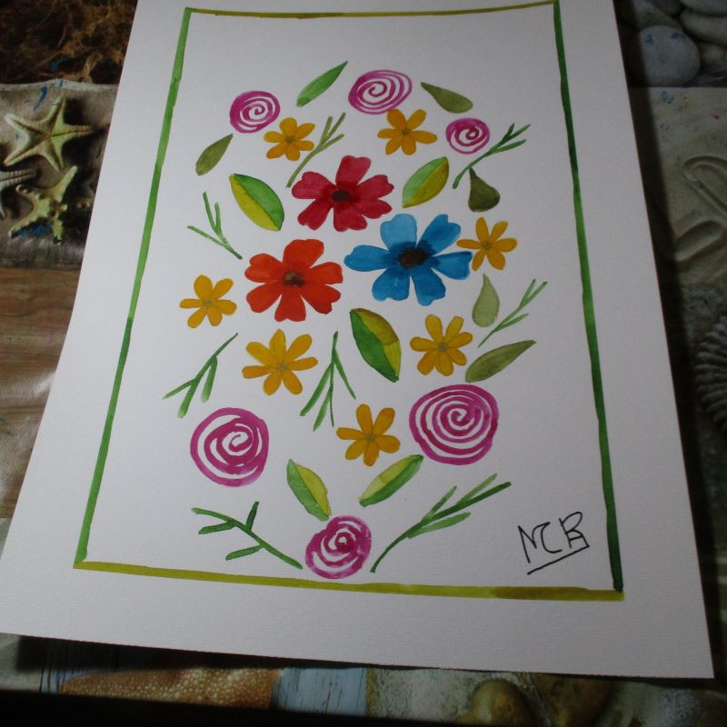 Composición floral 2