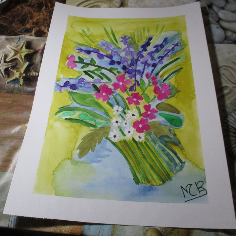 Ramillete de flores silvestres