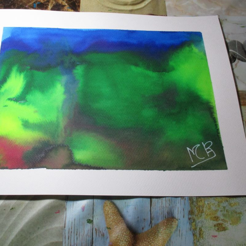 Abstracto de acuarela 2