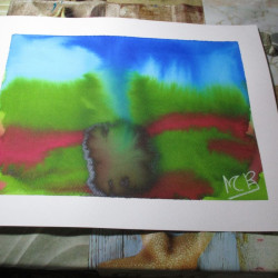 Abstracto de acuarela 3